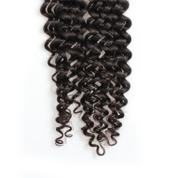 Curly remy human hair 4x4 lace closure