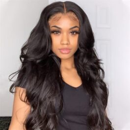 Transparent lace wigs – virgin remy human hair