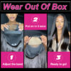 Glueless HD lace wig