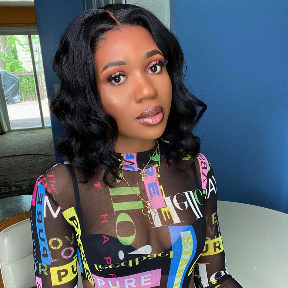 loose deep wave bob wig