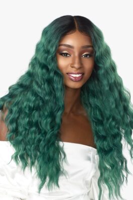 Green HD lace front wig-glueless 150% density 13×4 human hair wear & go lace wigs