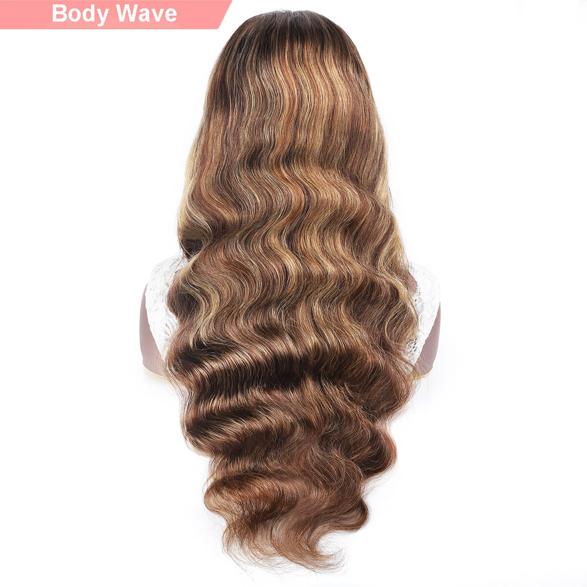 body wave highlight lace wig