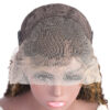 human hair highlight 13x4 lace front wig