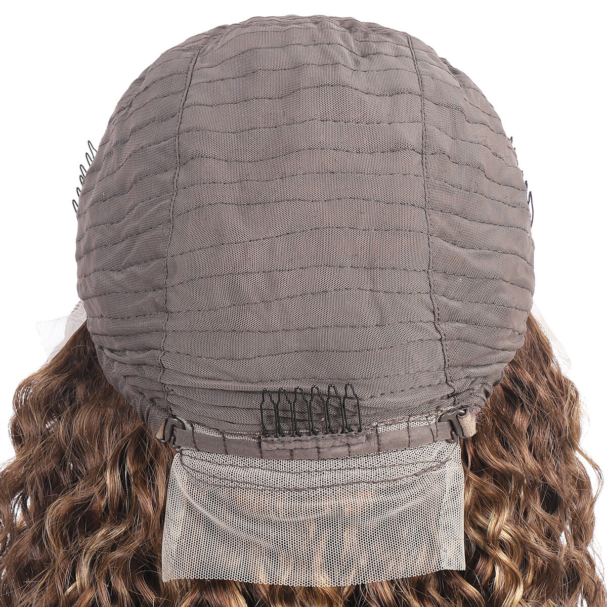 human hair highlight 13x4 lace front wig