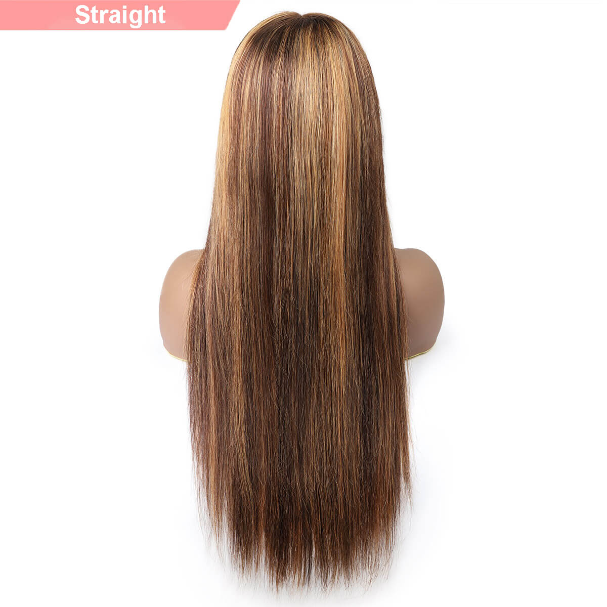 straight highlight lace wig