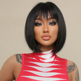 LC2049-1 Synthetic Hair Fringe Wig