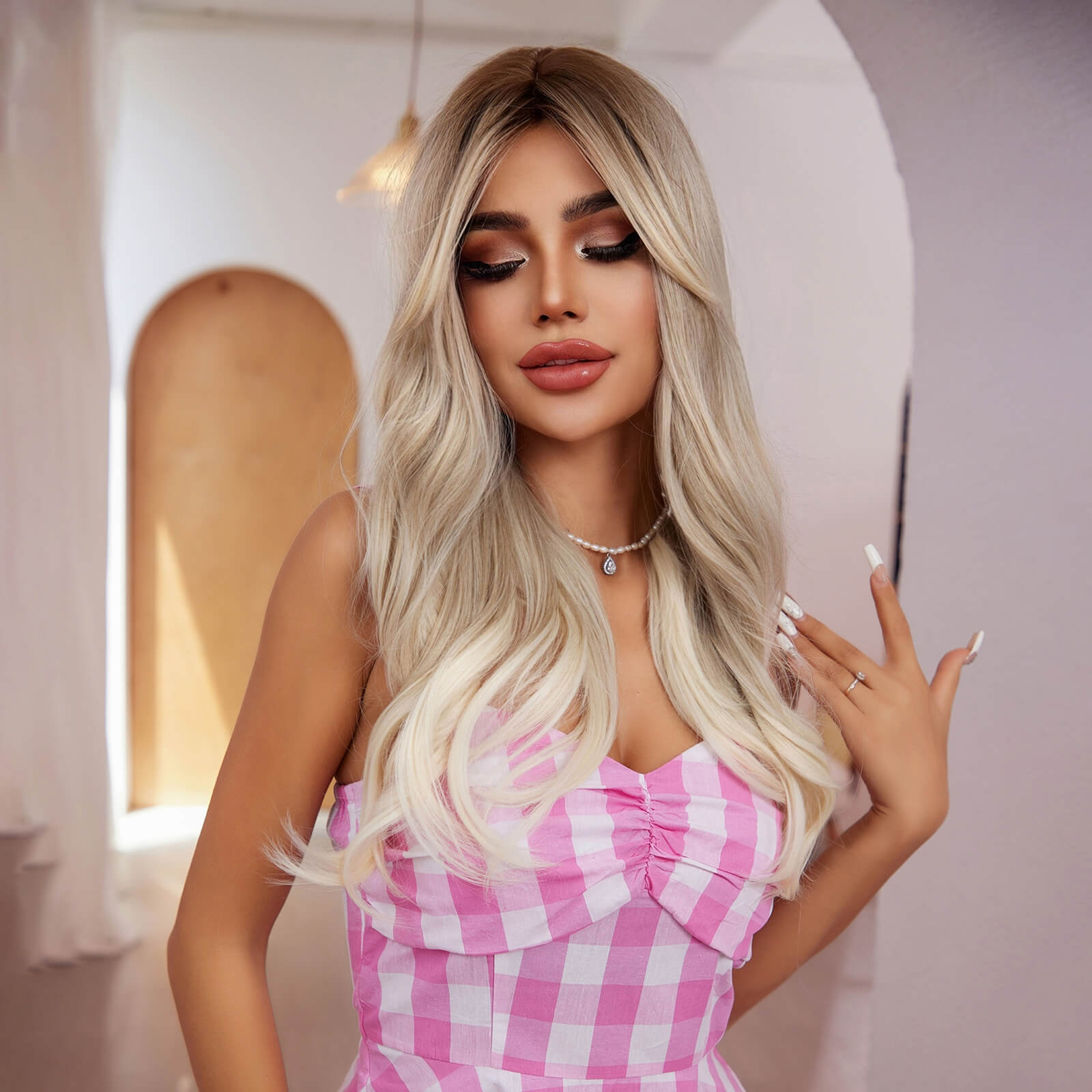 lc8113 Synthetic Hair Wig