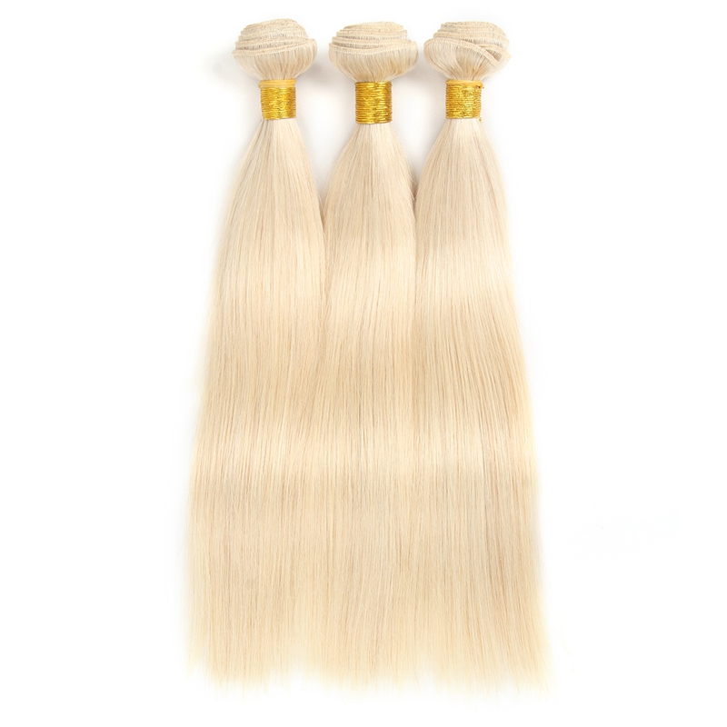 613# blonde remy human hair weave bundles-body wave & straight 613# blonde remy human hair weave bundles-body wave & straight