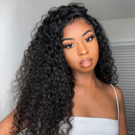 Glueless water wave wig – human hair front,closure,360 & full lace wigs