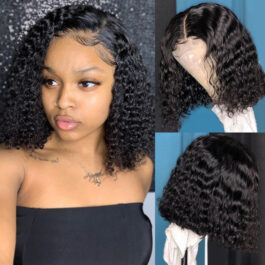Frontal bob – human hair 13×4 lace wig