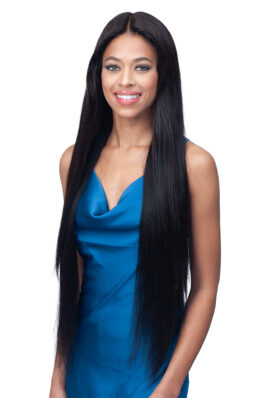 30 inch buss down wig – 150% density human hair glueless HD lace front/closure wigs – free part