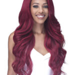 99J red burgundy lace front wig - glueless 150% density human hair wigs
