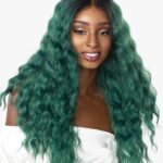 Green lace front wig-glueless 150% density 13x4 human hair lace wigs