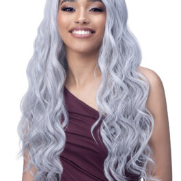 Silver HD lace front wig-glueless 180% density virgin remy human hair 13×4 wear & go lace wigs