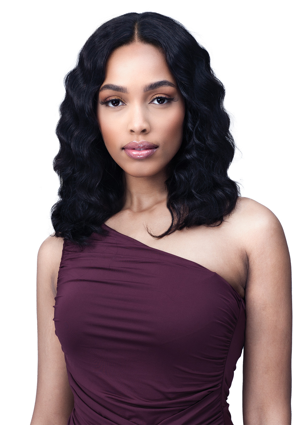 Loose deep wave glueless 5x54x4 HD lace closure wig - 150% density human hair lace wig