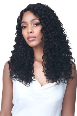 Water wave full lace wig – 150% density human hair wig for black women for sale