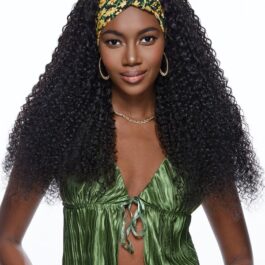 Glueless curly headband wig – glueless virgin remy human hair wig