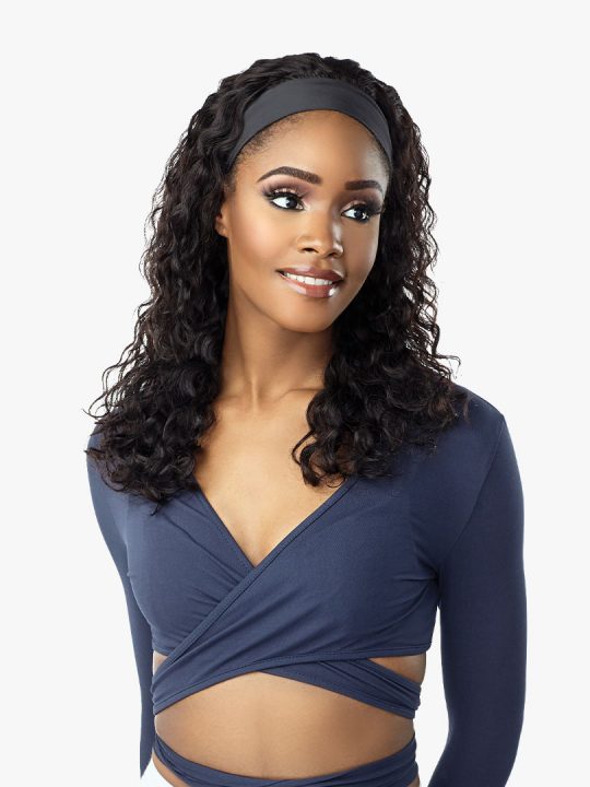 Throw on & go deep wave glueless headband wig - human hair wig 2 Throw on & go deep wave glueless headband wig - human hair wig