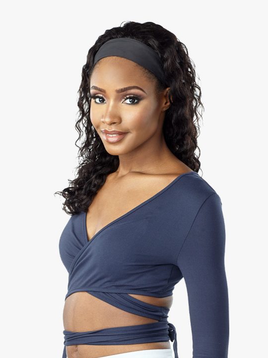 Throw on & go deep wave glueless headband wig - human hair wig 3 Throw on & go deep wave glueless headband wig - human hair wig