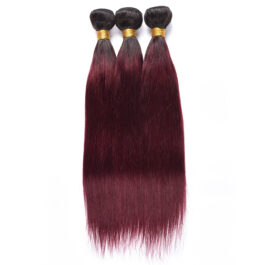 T1B 99j# virgin human hair bundles – 3 pcs hair weaves