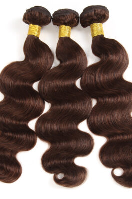 2# virgin human hair bundles – 3 pcs hair weaves