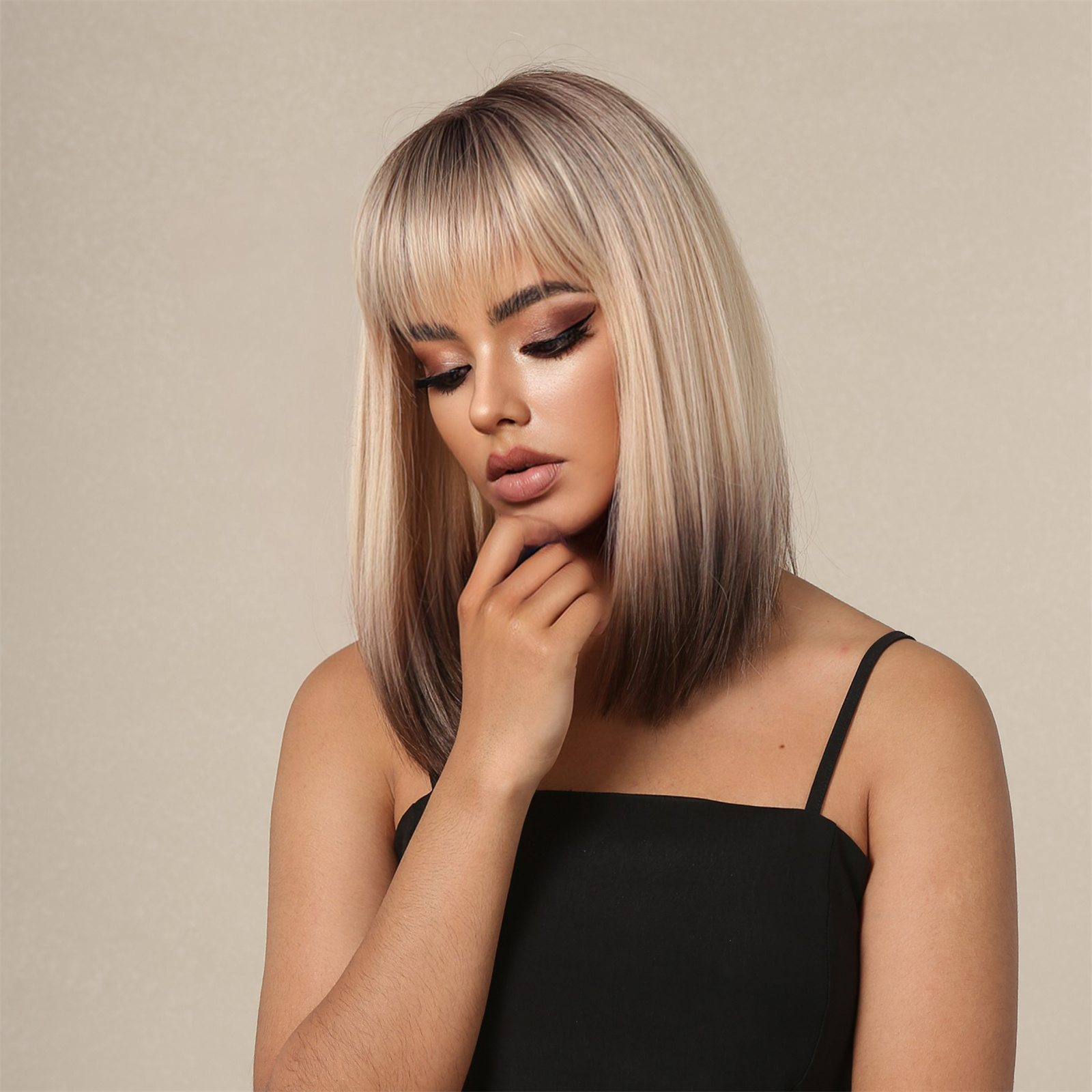 LC2122-1 Synthetic Hair Wig 2 LC2122-1 Synthetic Hair Wig