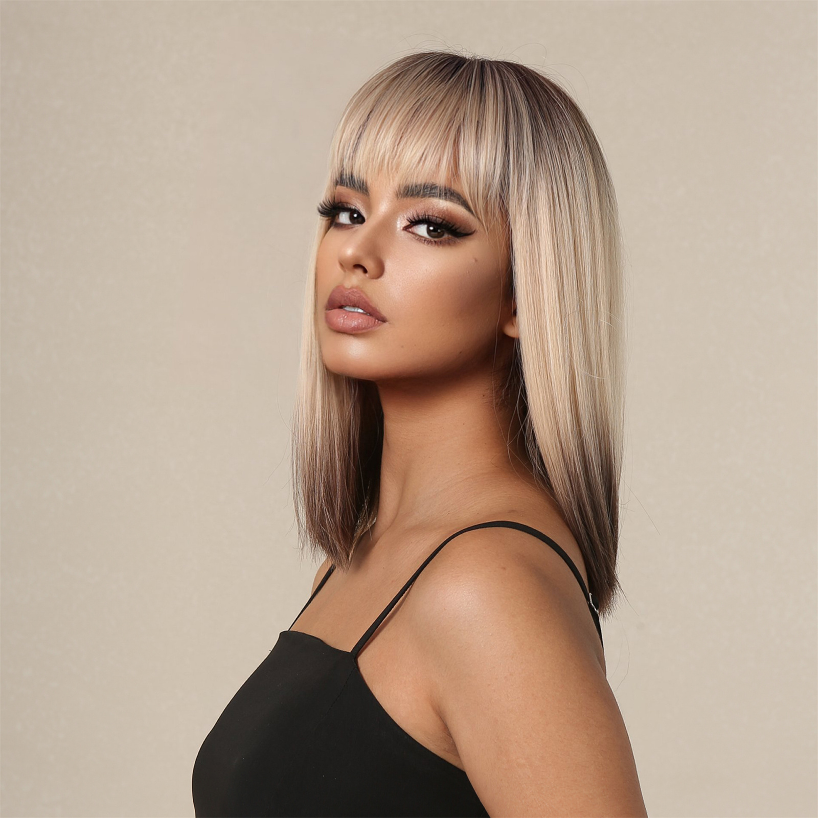 LC2122-1 Synthetic Hair Wig 5 LC2122-1 Synthetic Hair Wig